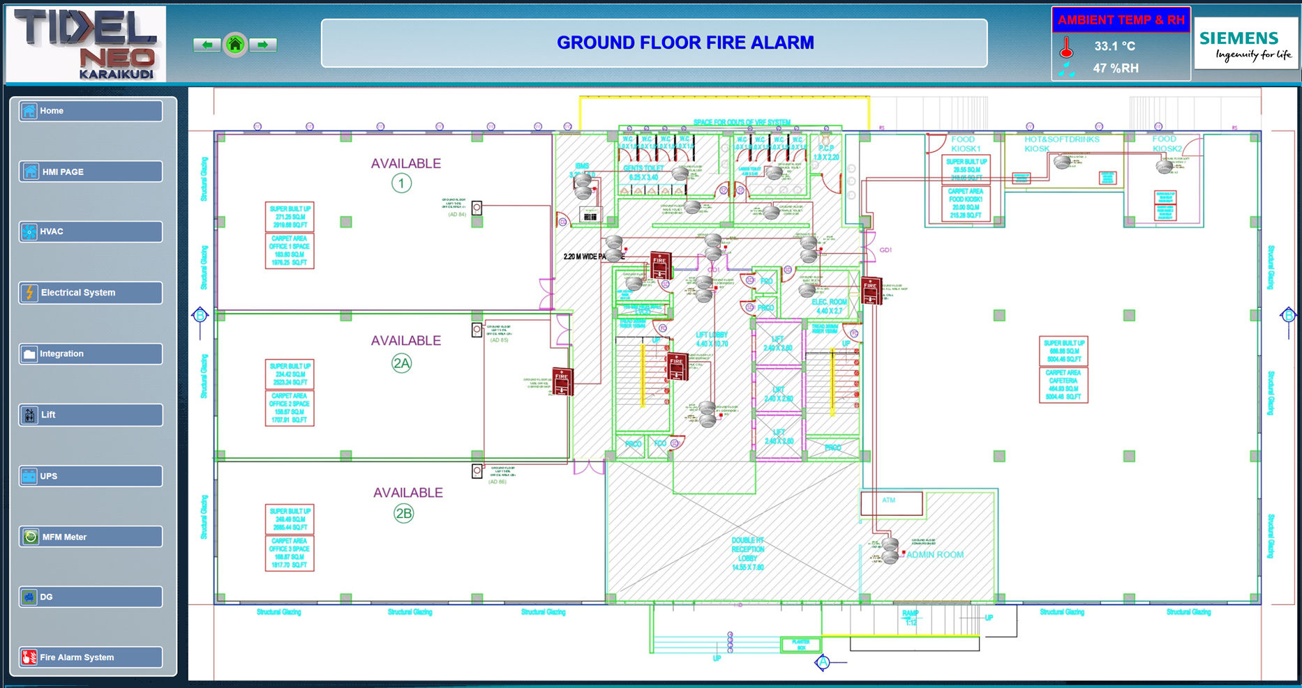 Fire Alarm System Mapping